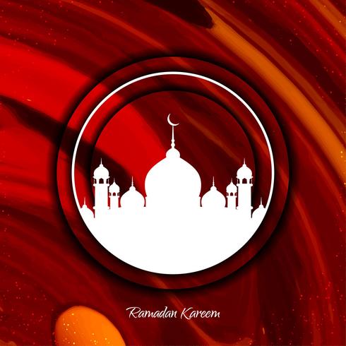 Fondo abstracto de Eid Mubarak vector