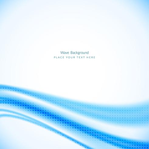 Abstract modern wavy background vector