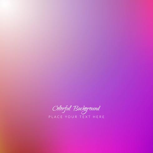 Modern colorful blurred background vector