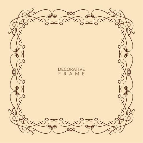 Modern decorative floral background vector
