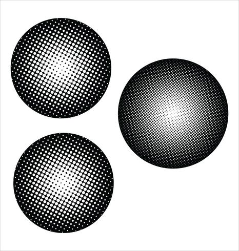 halftone background vector