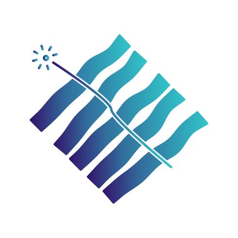 vector fire work icon