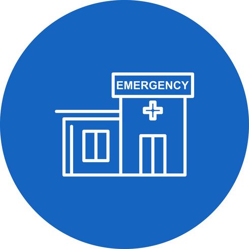 Vector icono de emergencia