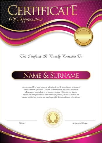 Certificate vector