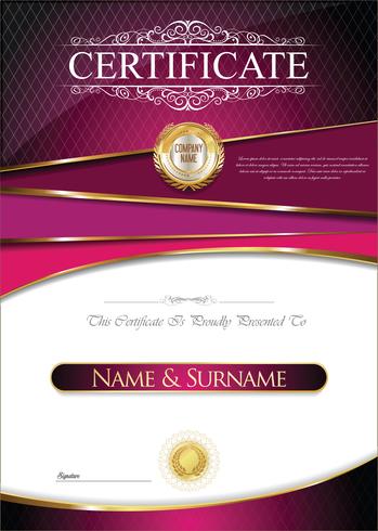 Certificate vector