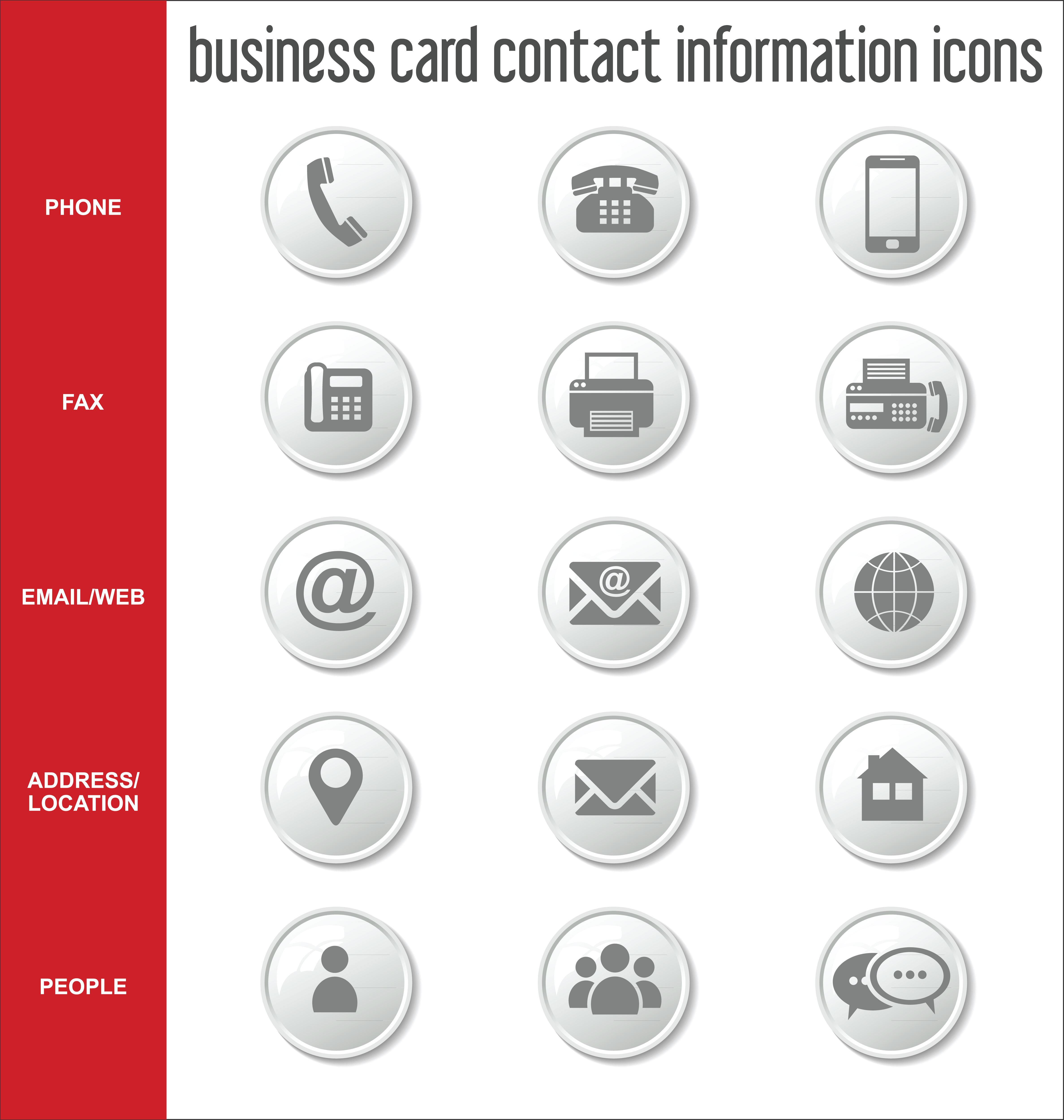 Symbols For Business Cards