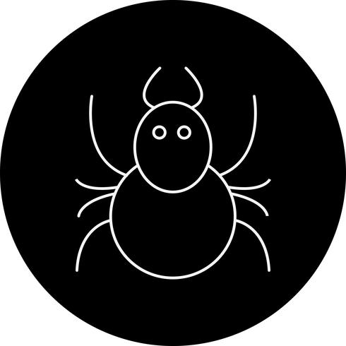 icono de vector de hormiga