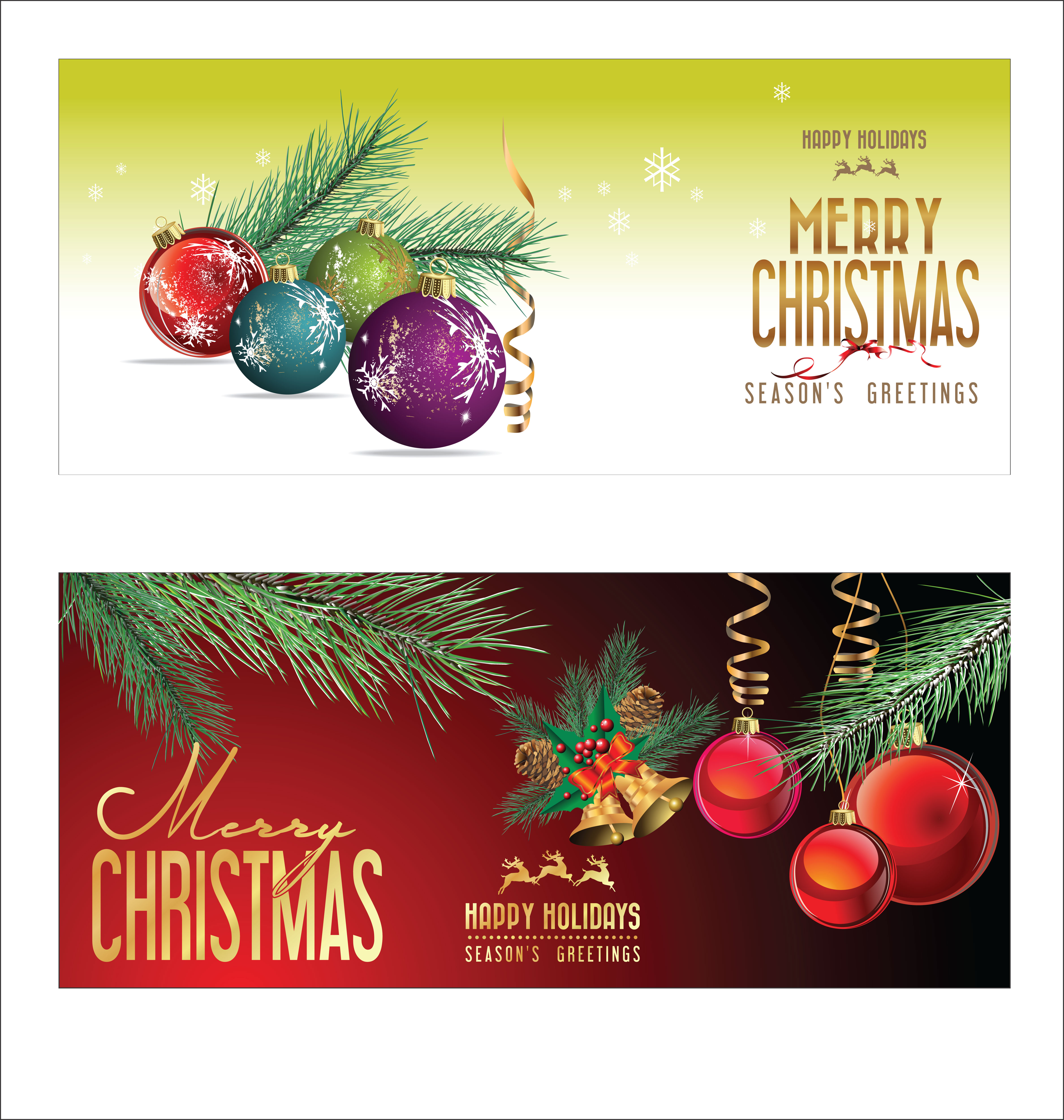 Christmas background 324567 Vector Art at Vecteezy