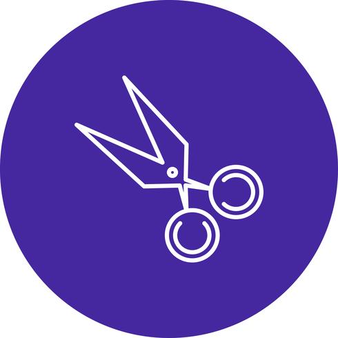 Vector Scissor icon