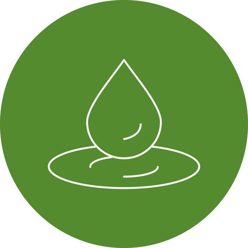 vector water drop icon 