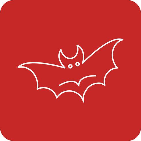 icono de vector bat