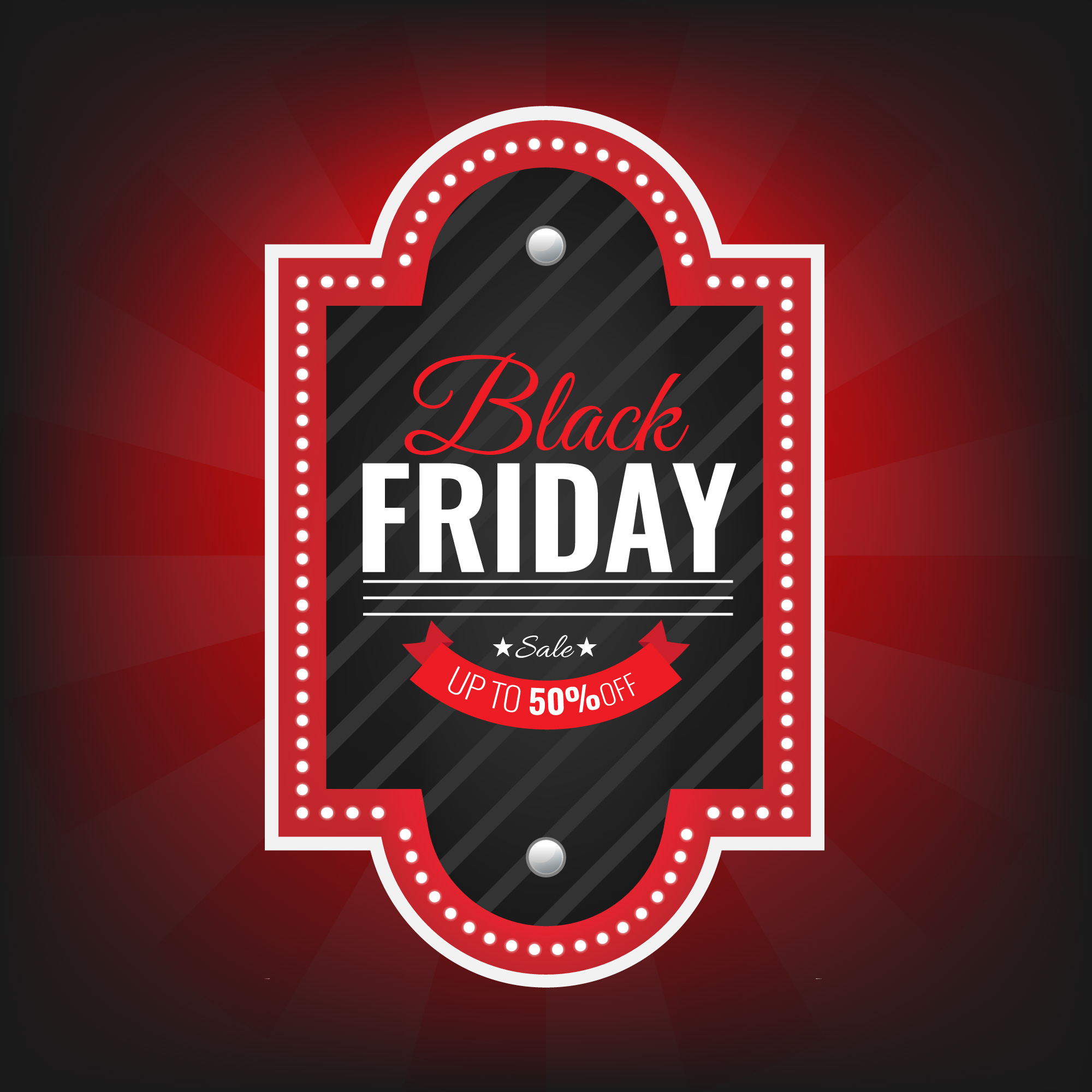 Black Friday Sale Inscription Design Template Black Friday Banner With