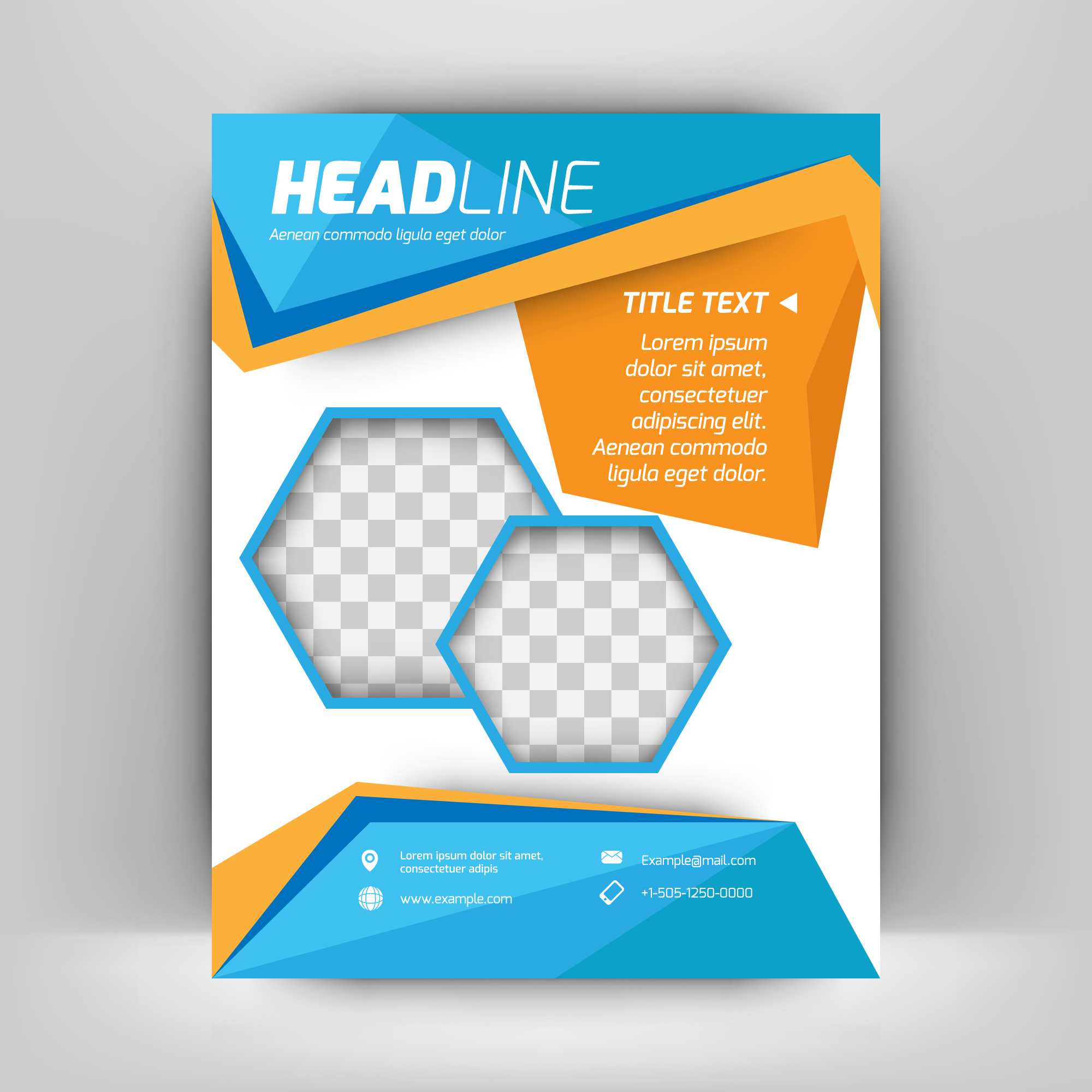 Template Vector Design For Brochure Annual Report Magazine Poster Corporate Presentation