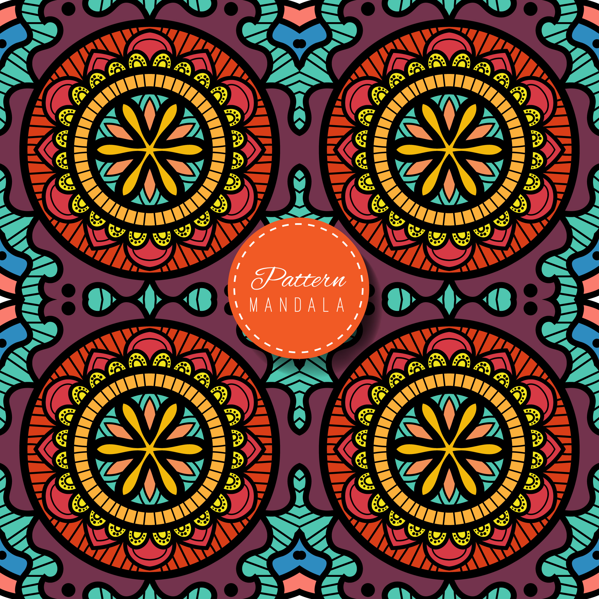 Download Boho and mandala style patterns - Download Free Vectors ...