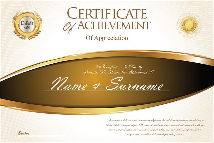 Certificate vector