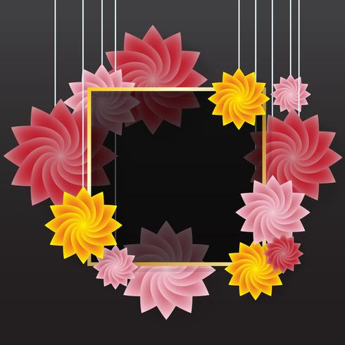 flower Vector background