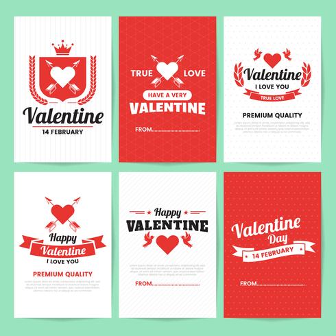 Valentine template banner Vector background for banner