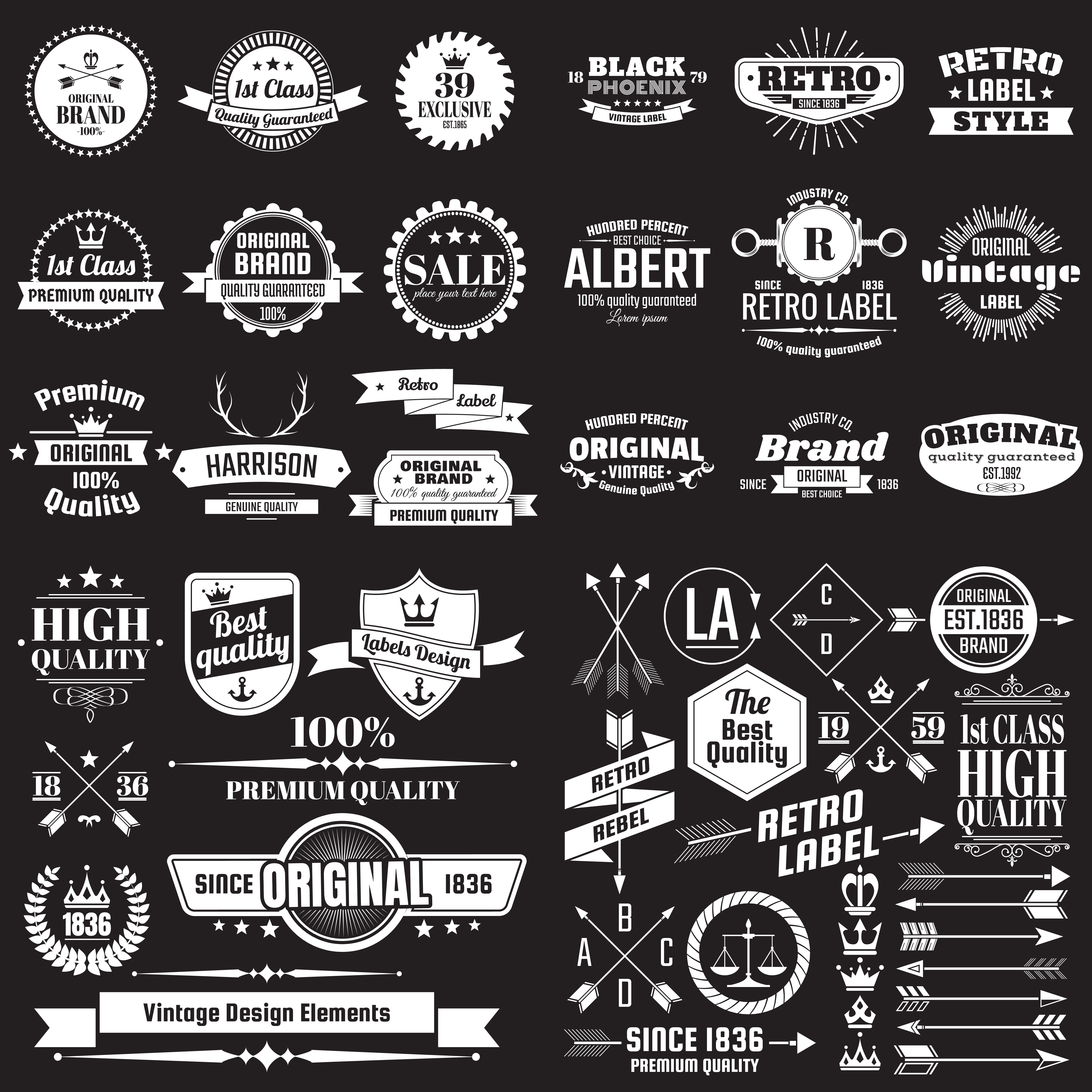 Vintage Retro Vector Logo for banner 327317 Vector Art at Vecteezy Vintage Retro Vector Logo for banner 327317 Vector Art at Vecteezy