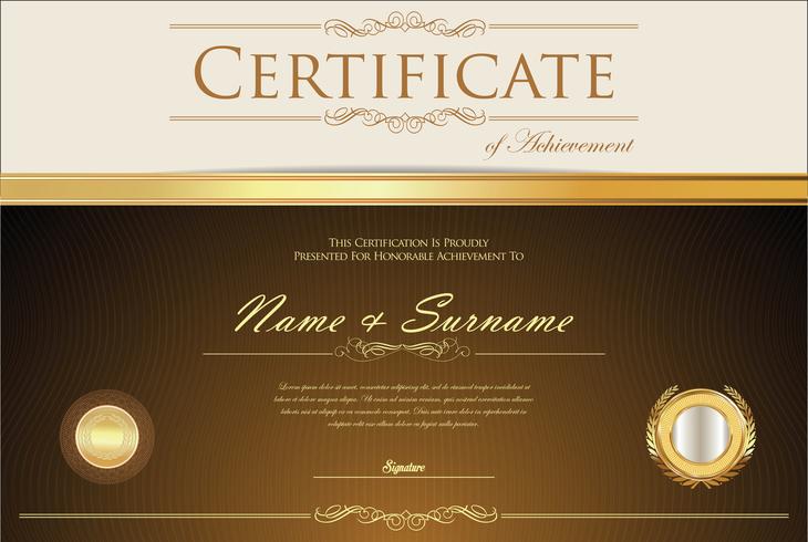 Certificate vector