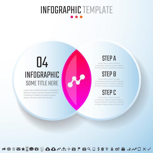 Plantilla de diseño de infografías vector