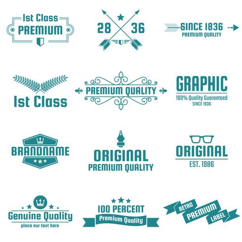 Vintage Retro Vector Logo para banner