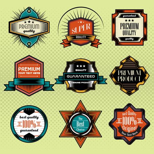 Vintage background lable style Design Template vector
