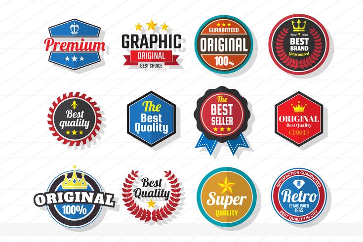 Vintage Retro Vector Logo para banner