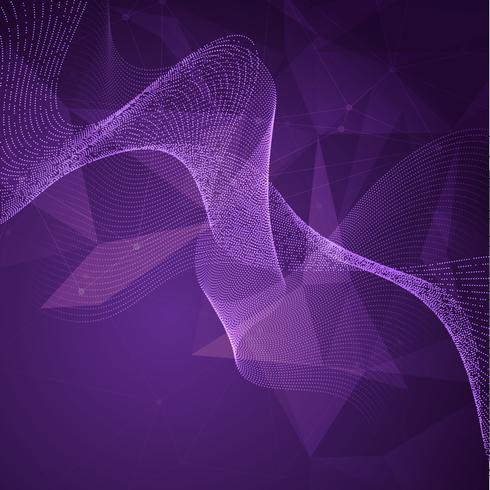 Flowing lines abstract  vector