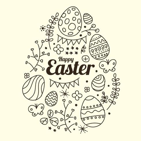 easter background vector