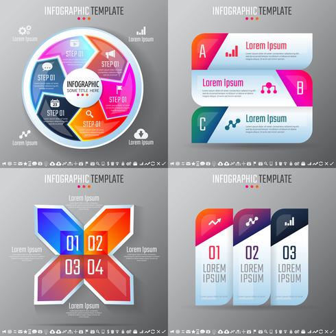 Infographics Design Template vector