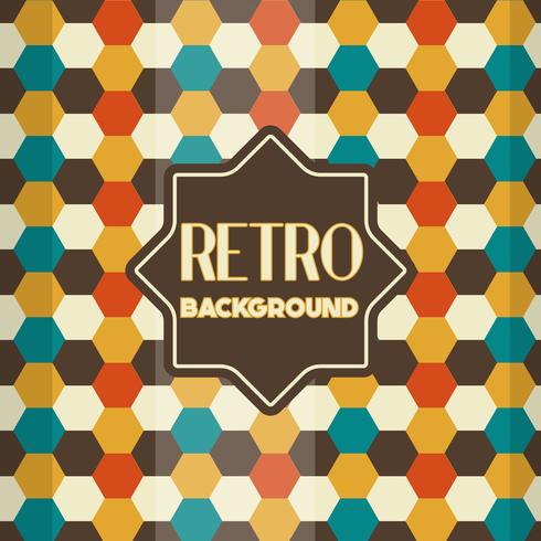 Old retro Vintage style background Design Template vector