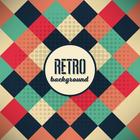 Old retro Vintage style background Design Template vector