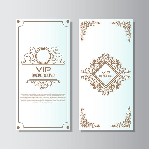 invitation background flyer style Design Template vector