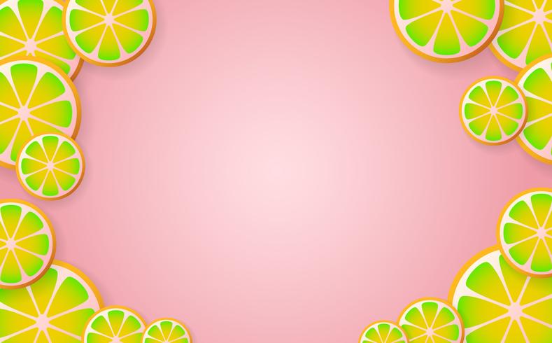 Fondo de vector de limonada