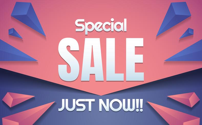 big sale template banner Vector background