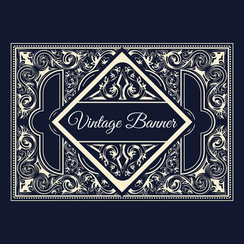 Vintage background label style Design Template vector