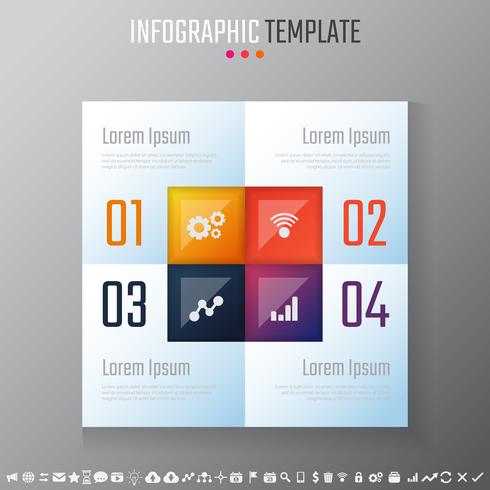 Infographics Design Template vector