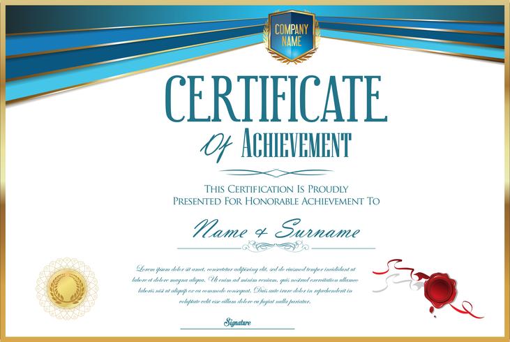 Certificate vector