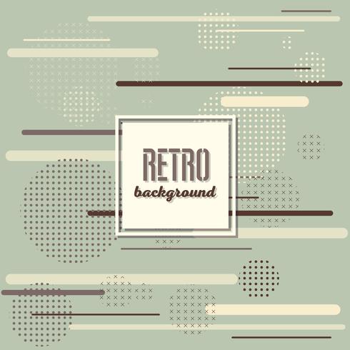 Old retro Vintage style background Design Template vector