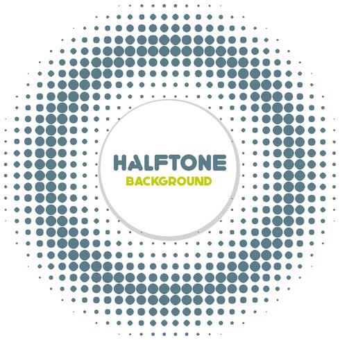 vintage halftone style background Design Template vector