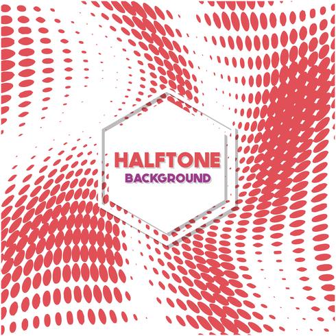 vintage halftone style background Design Template vector