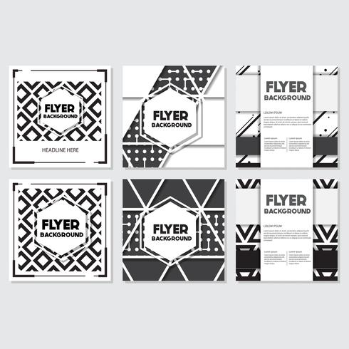 Old retro Vintage style background Design Template vector