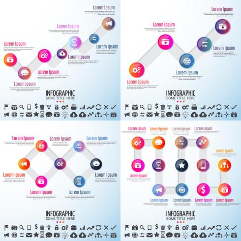 Infographics Design Template vector