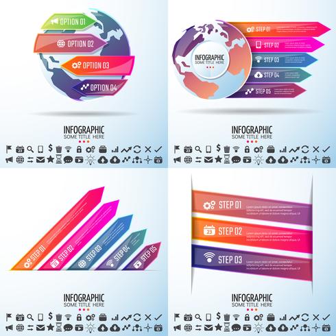 Infographics Design Template vector