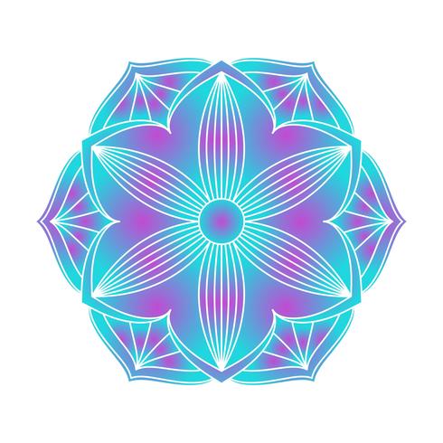 Mandala ornament vector image