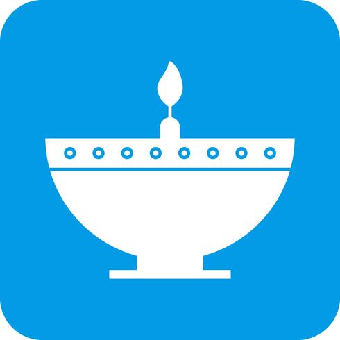 icono de vector diwali lamp