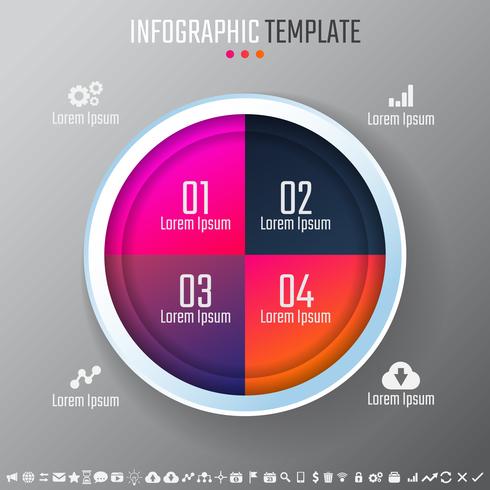 Infographics Design Template vector