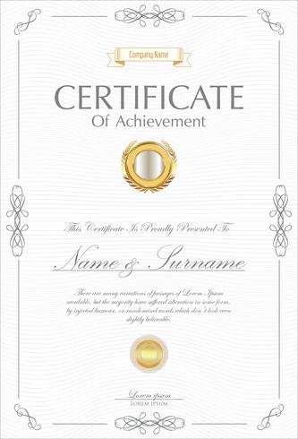 Certificate vector