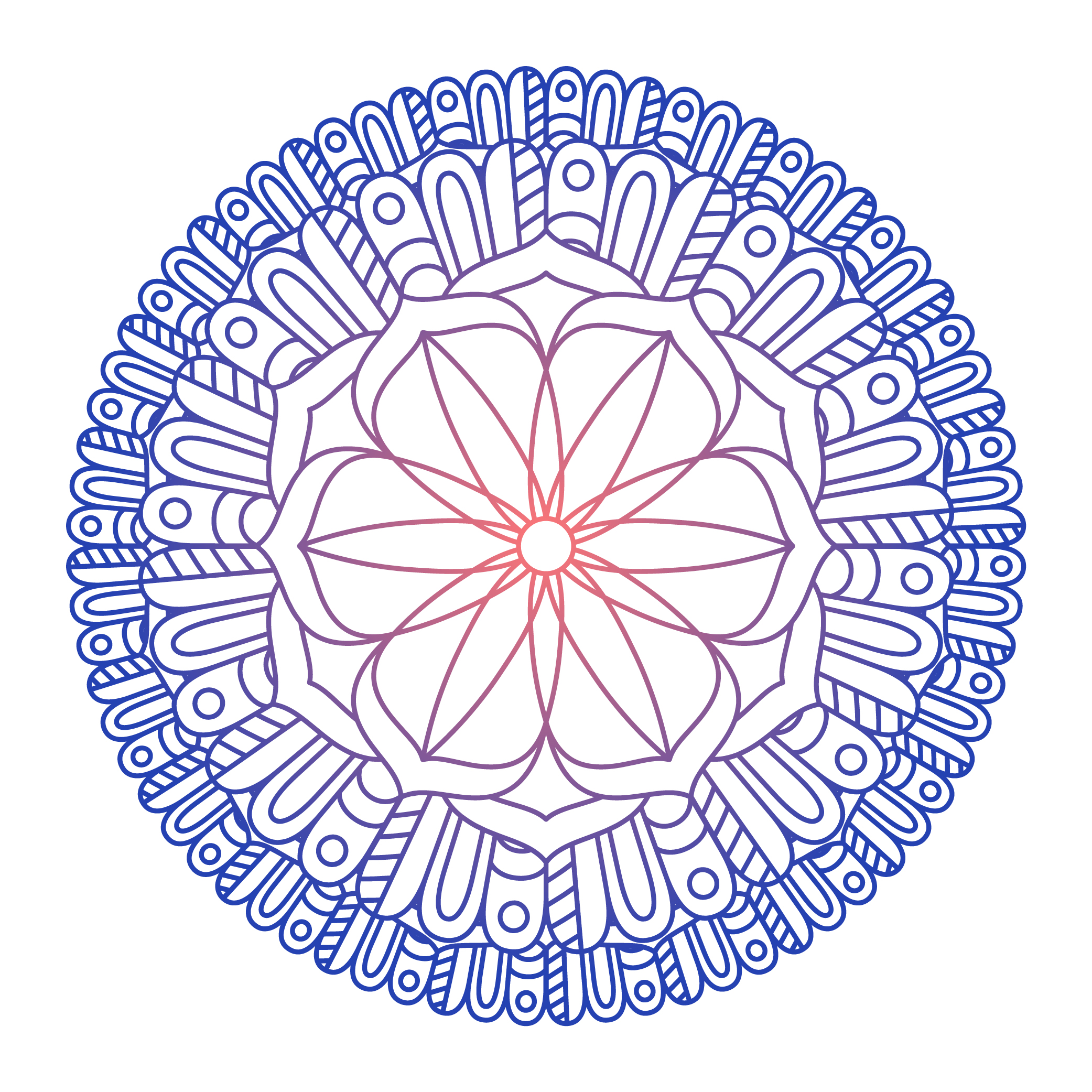 Download Mandala ornament vector image - Download Free Vectors, Clipart Graphics & Vector Art