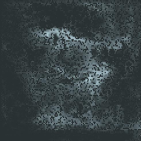 Abstract halftone dots background  vector